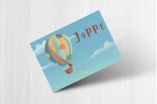 Luchtballon met beer Luchtballon met beer